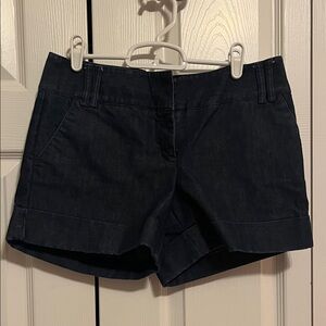 Express Dark Blue Jean Shorts